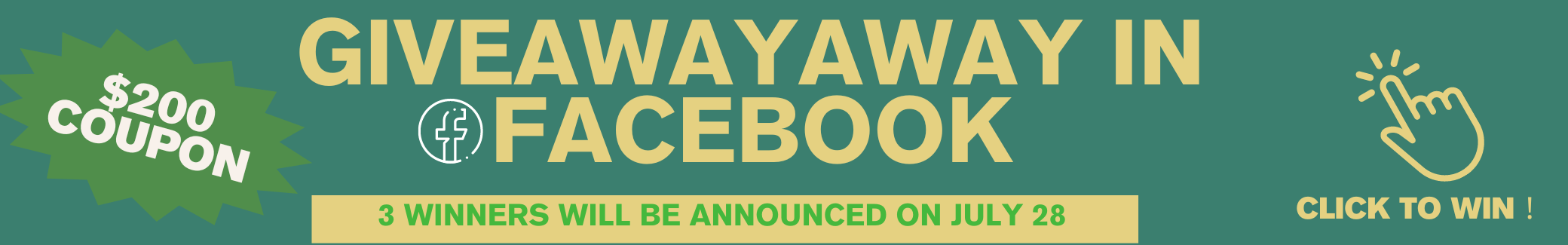 Giveawayaway In Facebook
